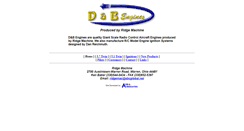 Desktop Screenshot of dandbengines.com